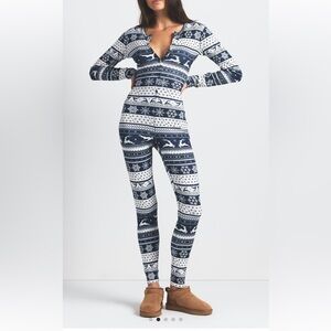 SKIMS Henley Onesie